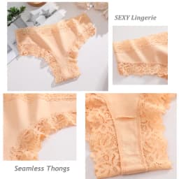 ks/sada bavlněných kalhotek pro ženy, květinové krajkové bezešvé brazilské kalhotky s nízkým pasem, sexy spodní prádlo, dámské prodyšné bikiny - náhled 5