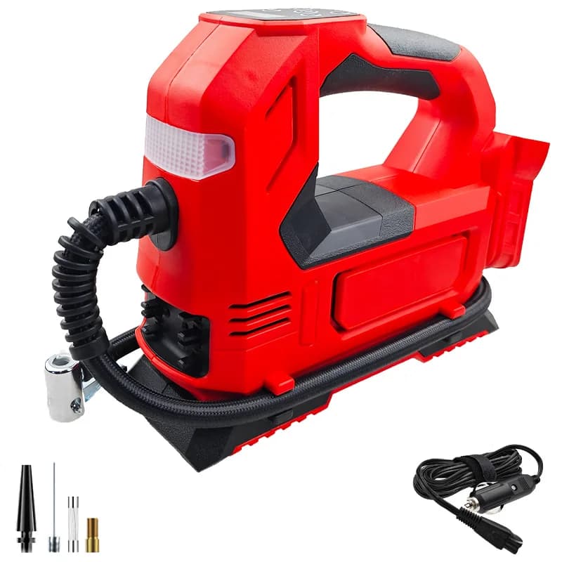 150PSI NOVÝ Akumulátorový elektrický vzduchový kompresor s digitálním tlakoměrem pro Milwaukee baterii PIN