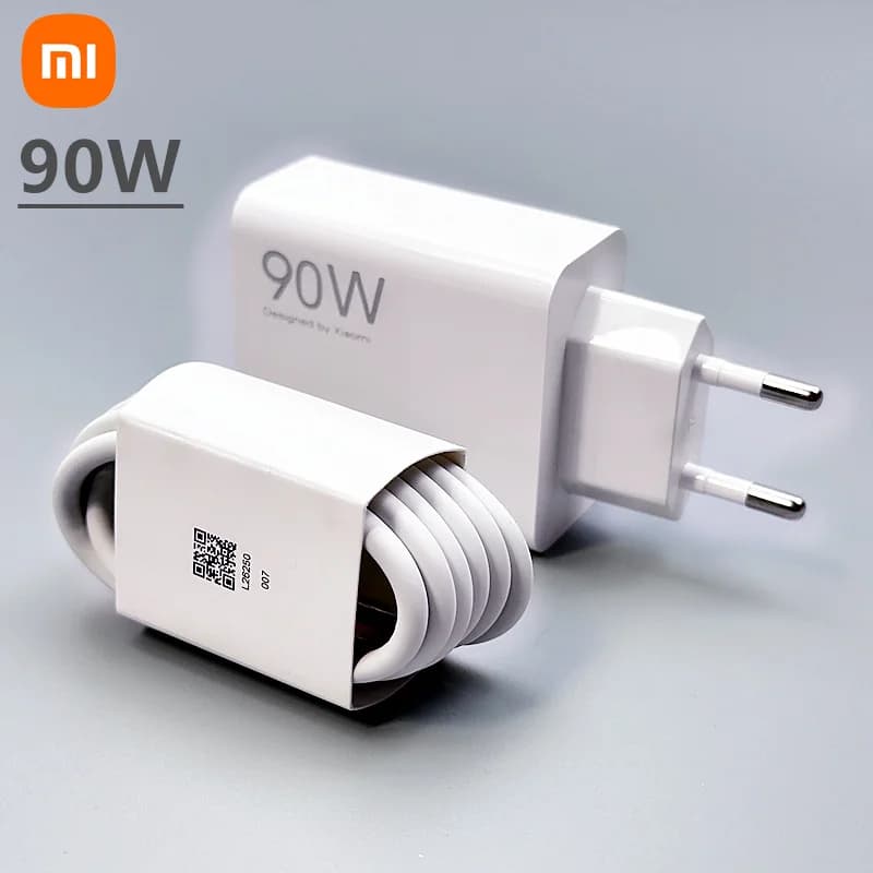 Originální Xiaomi 90W USB nabíječka EU/US Turbo Fast Charge Power Power Adapter Xiao Mi 15 14 13 Ultra 13t Pad 6 Redmi Note 14 13 Pro