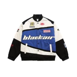 Vintage závodní bunda pro ženy, nadměrné velikosti, korejské streetwear motocyklové hip hopové motocyklové bundy, dámské párování baseballu - náhled 4