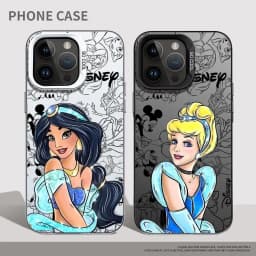Silikonový kryt s motivem princezny Zvonilky a Disney pro Apple iPhone 16 11 Pro Max 15 Plus XS Max X 13 12 Pro XR 14 Pro - náhled 4