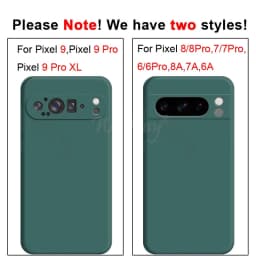 Pro Google Pixel 8 Pro Pouzdro Pixel 10 Pro Kryt Tekutý Silikonový Pryžový Chránič TPU Pouzdro Pixel 9 Pro XL 8 Pro 8A 7A 7 6A 6 Pro - náhled 6