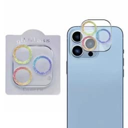 Třpytivé diamantové čiré ochranné pouzdro na objektiv fotoaparátu pro iPhone 15 14 13 12 17 16 Pro Max Mini Plus 16Pro 15Pro 16Promax - náhled 4