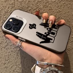 Pouzdro Rapper JuL C'est Pas Des Lol pro iPhone 17 16 15 14 13 12 11 Pro Max XS X XR 8 7 Plus nárazuvzdorné matné pokovení - náhled 3