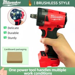 NEW Milwaukee Electric Cordless Wrench Brushless Screwdriver Compatible Electric Screwdriver Drill S
