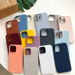 Originální tekutý silikonový kryt pro iPhone 15 14 11 13 12 Pro Max Mini XR X XS 8 7 6 Plus luxusní pouzdra na telefon nárazuvzdorný měkký kryt - náhled 2