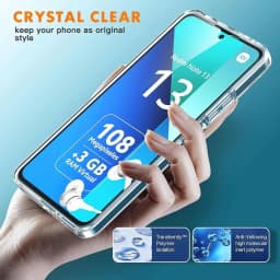 Silikonové pouzdro s 360° krytem pro Xiaomi Redmi 13 4G 13C 12C 10C 9A 9C Note 13 12 11 10 9 Pro Max 5G nárazuvzdorné PC pevné kryty Coqu - náhled 5