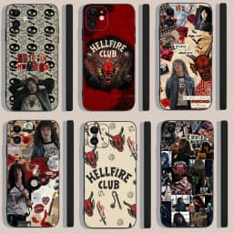 Eddie Munson Phone Case For Iphone 15 11 13 14 16 Pro Max 7 8 Plus X Xr Xs Max 12mini Black Shell Co