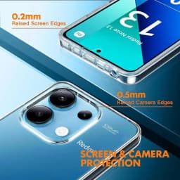 Silikonové pouzdro s 360° krytem pro Xiaomi Redmi 13 4G 13C 12C 10C 9A 9C Note 13 12 11 10 9 Pro Max 5G nárazuvzdorné PC pevné kryty Coqu - náhled 4