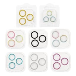 Třpytivé diamantové čiré ochranné pouzdro na objektiv fotoaparátu pro iPhone 15 14 13 12 17 16 Pro Max Mini Plus 16Pro 15Pro 16Promax - náhled 2