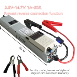 Nabíječka 3-15V/30V 3-100A s nastavitelným napětím a proudem 4S 8S Lifepo4 Li-ion lithium-iontových baterií 12V 14,6V 29,2V olověných baterií, díly - náhled 4