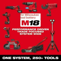 100% nová 18V 8,0Ah baterie pro Milwaukee M18 Li-ion náhradní baterie pro Milwaukee 18V M18 48-11-2830 0730-20 baterie do nářadí - náhled 5