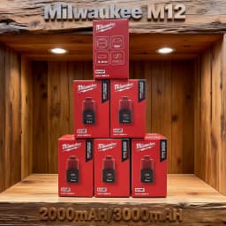 Originální dobíjecí baterie Milwaukee M12 2Ah/3Ah, nová, z roku 2025. - náhled 6