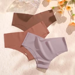 Dámské spodní prádlo Plus Size, jednobarevné, dámské bezešvé kalhotky, dívčí kalhotky, prodyšné sexy spodní prádlo pro ženy - náhled 5