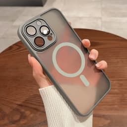 Magnetický luxusní matný průsvitný nárazuvzdorný kryt pro iPhone 16 15 14 13 12 17 Pro Max Plus MagSafe bezdrátové nabíjení - náhled 6