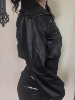 AltGoth Amercian Vintage Pu kožená bunda pro ženy Streetwear Harajuku Grunge Emo Alternativní Grunge Zip Casual Kabáty Dámské - náhled 2