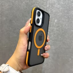 Pro Magsafe Dvoubarevný Pouzdro na Zápěstí pro iPhone 16 15 14 17 Pro Max Air Plus 13 12 Lanyard Matný Magnetický Nárazuvzdorný Kryt - náhled 3