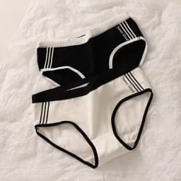 3 ks nové dámské spodní prádlo se středním pasem, měkké, šetrné k pokožce, prodyšné, sexy, módní, sportovní, minimalistické dámské spodní prádlo - náhled 5