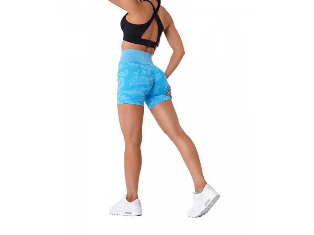 Dámské Bezešvé šortky modré