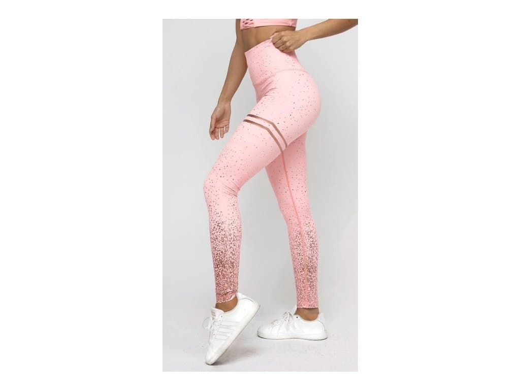 Dámské Fitness Sportovní legíny "Pink"