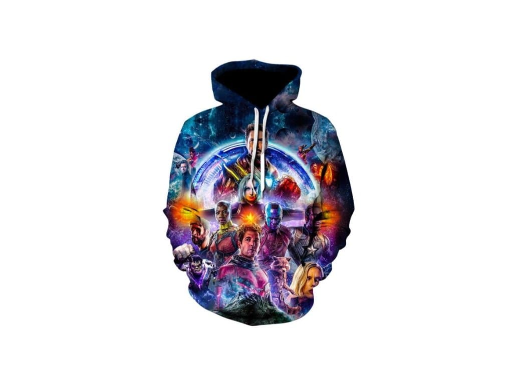 Mikina 3D Avengers sestava