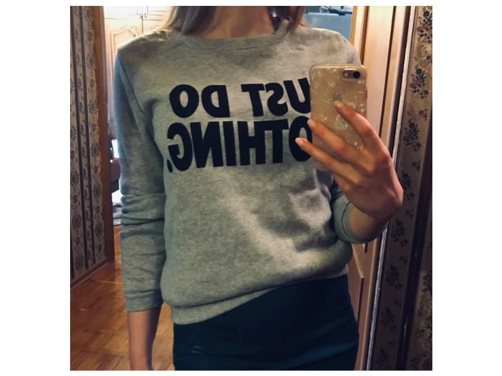 Dámská mikina Just do nothing