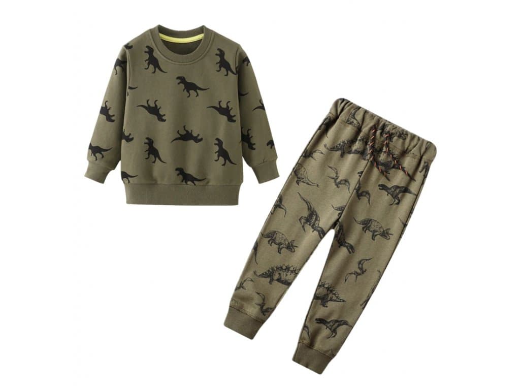 Dětský set mikina a tepláky T-rex