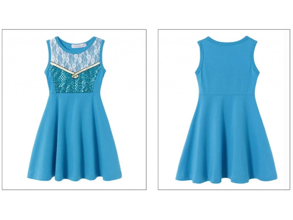 Dívčí dětské šaty "blue"