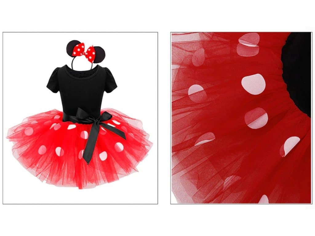 Dívčí dětské šaty Mickey mouse