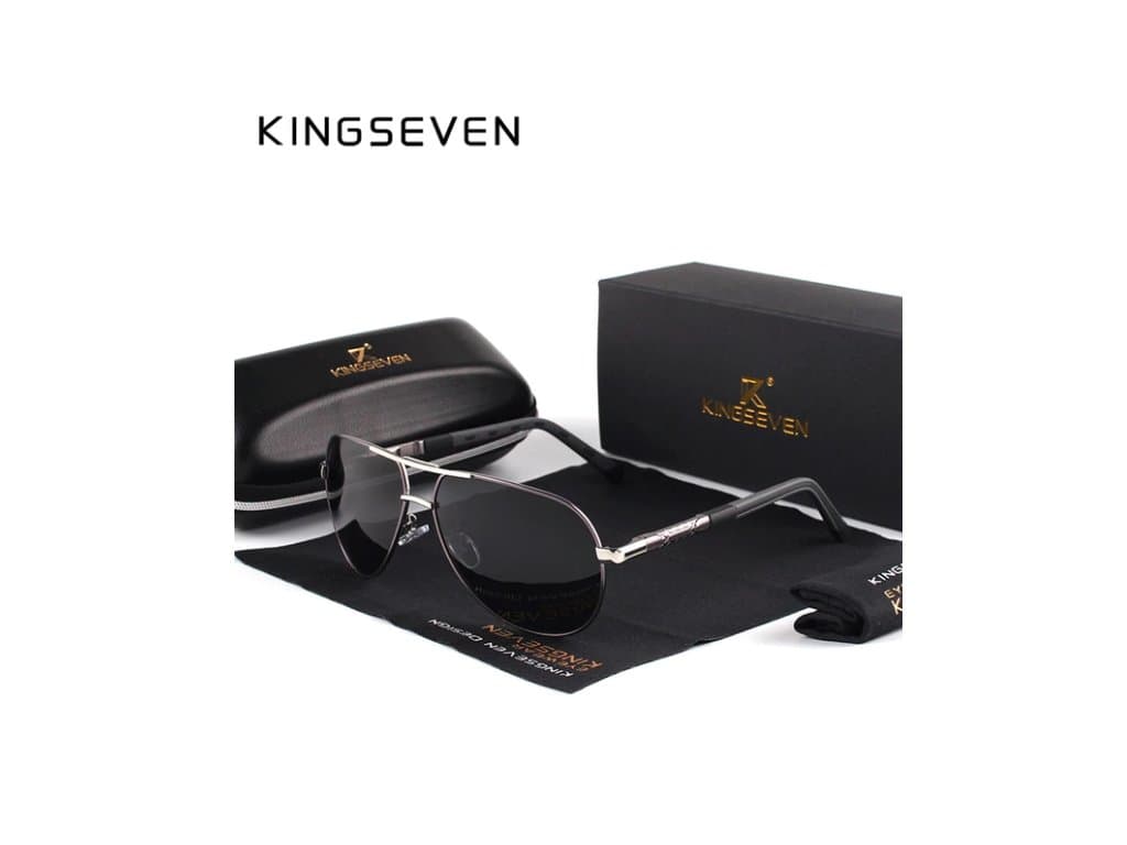 Kvalitní Sluneční brýle KINGSEVEN černé