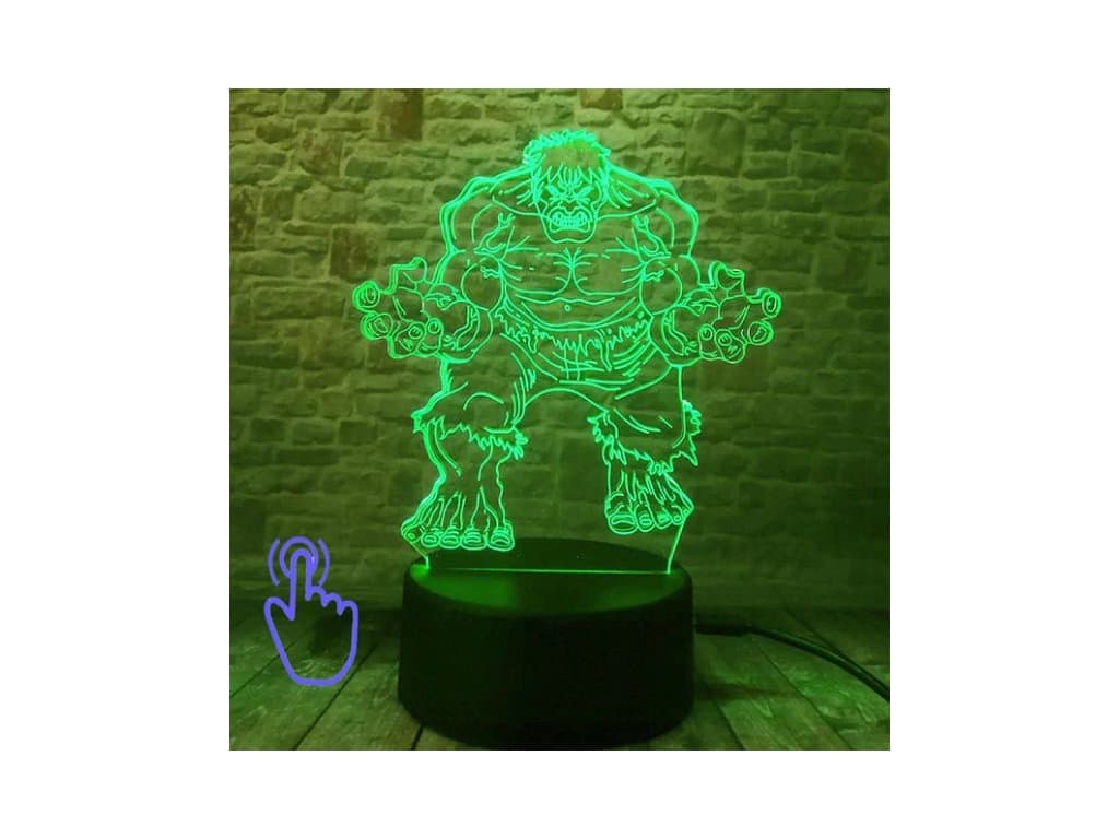 Noční LED Světlo Hulk
