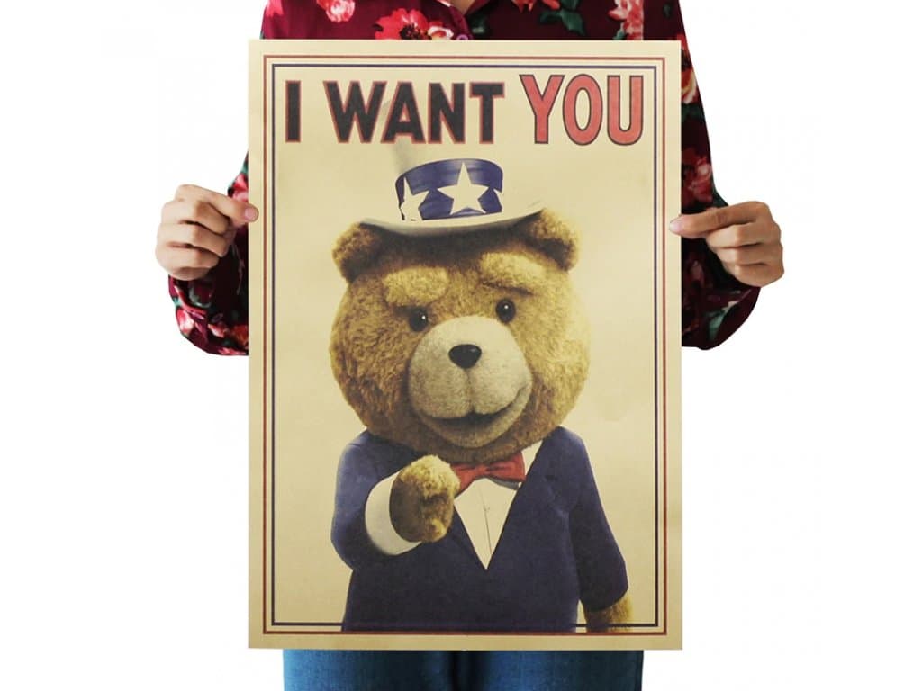 Plakát Méďa Teddy