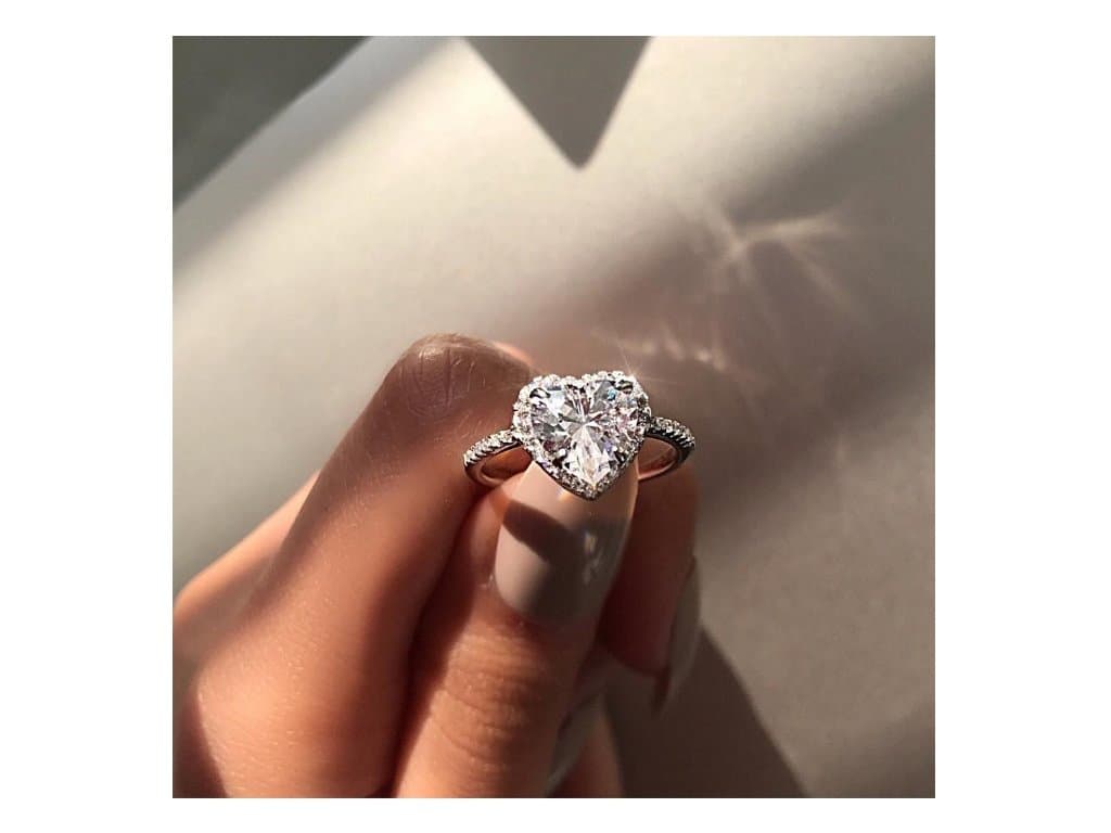 Dámský prstýnek Srdce