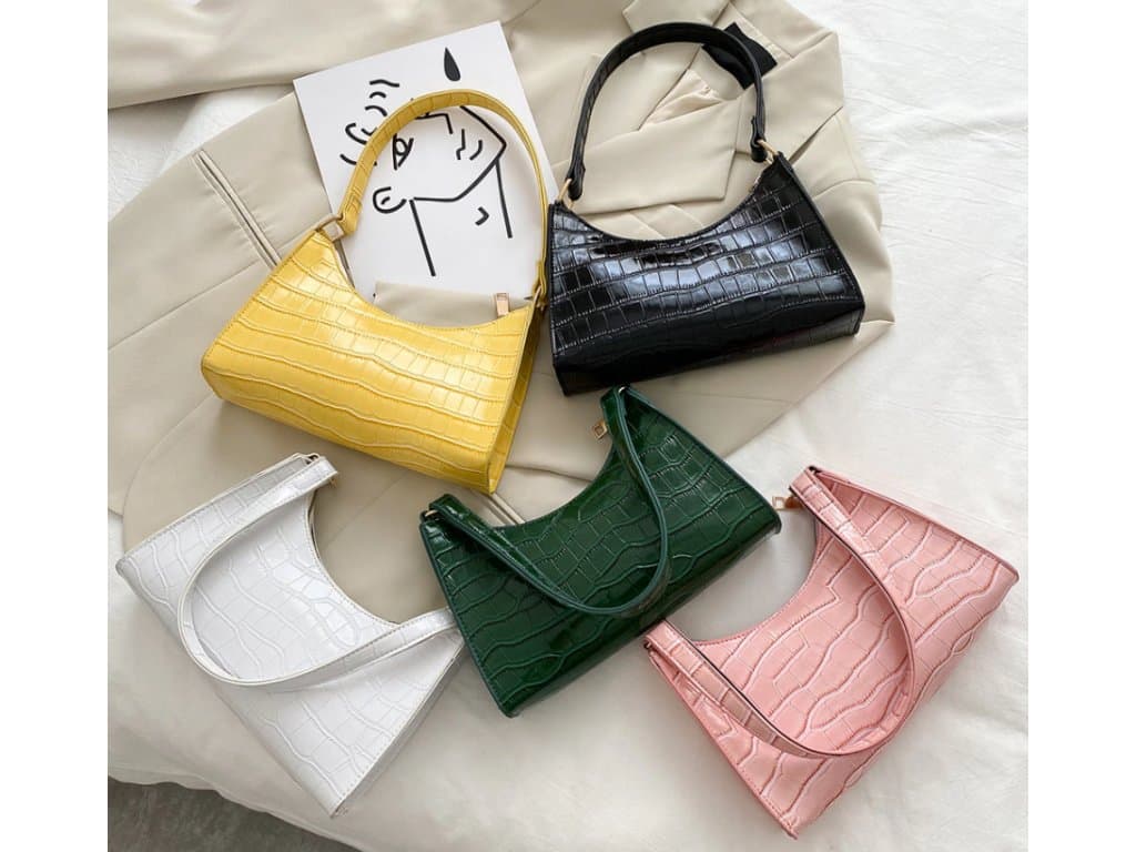 Módní Dámská kabelka "leather" 5 barev