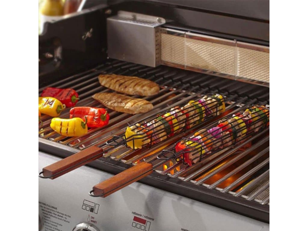 BBQ Grilovací koš Gril příslušenství na pečení