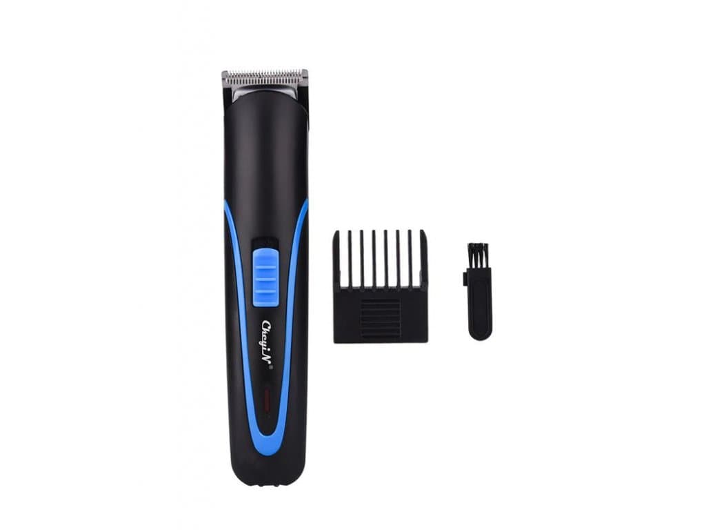 Mini strojek na vlasy s nízkou hlučností modrý