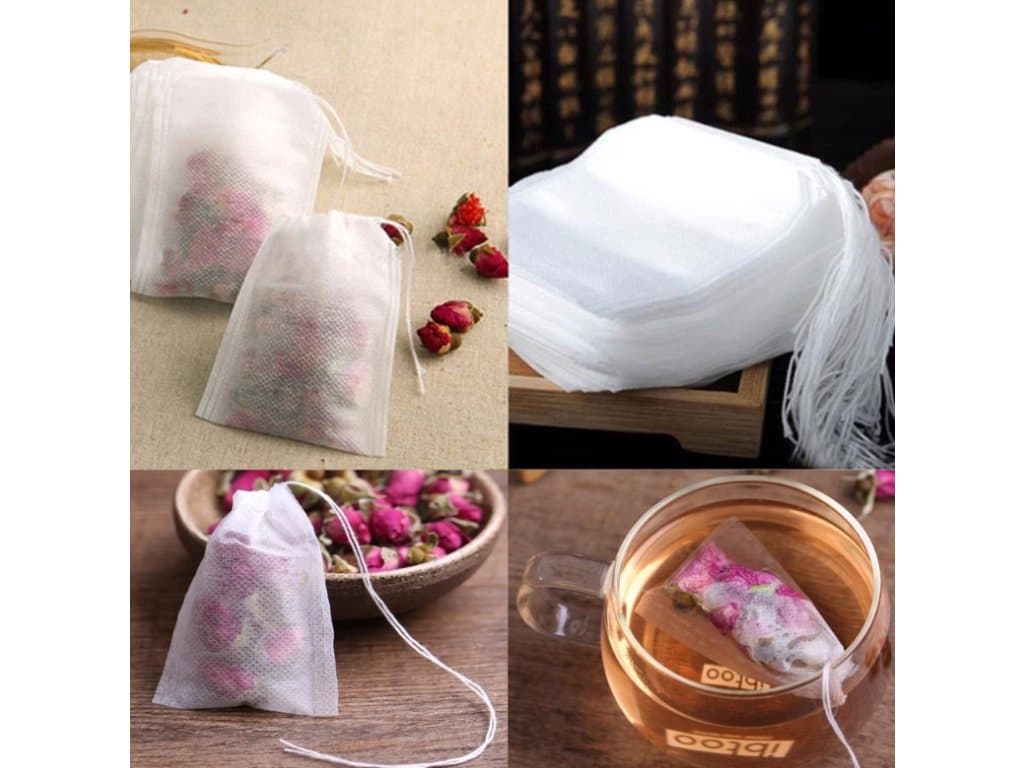 Prázdné filtrační Čajové sáčky 100 kusů