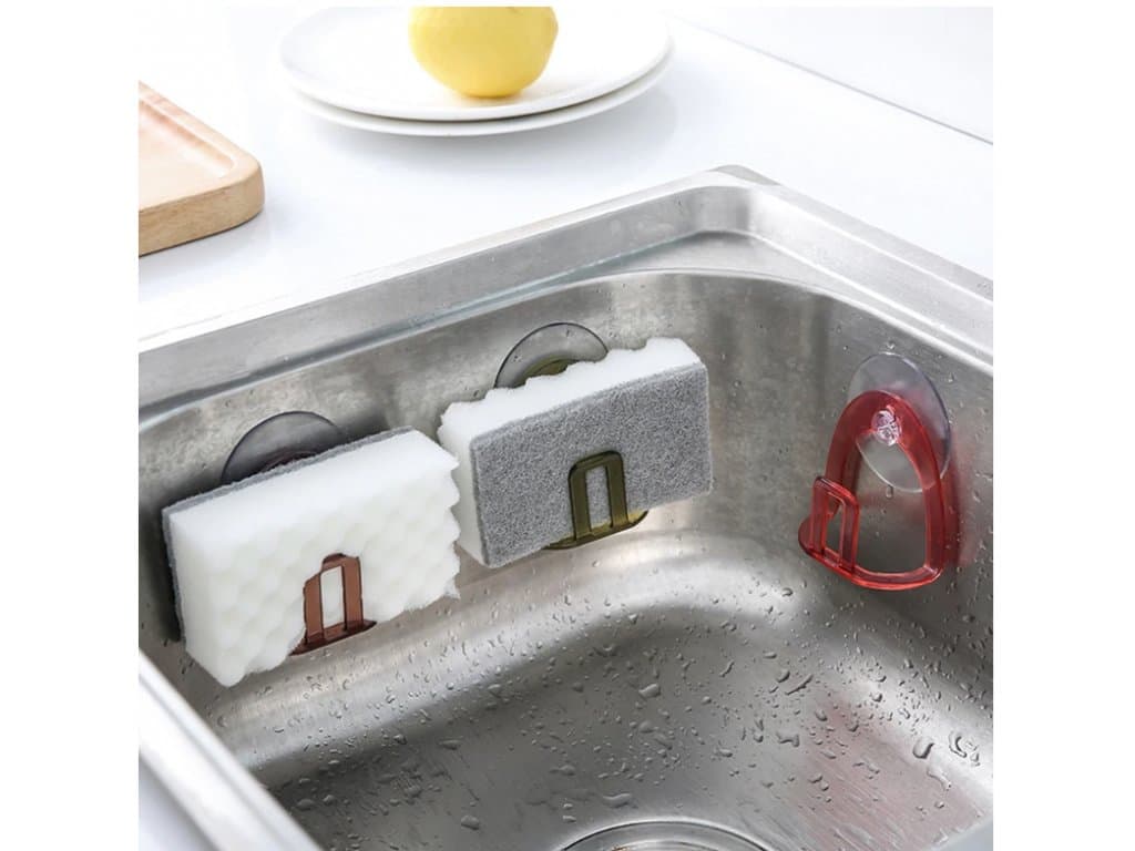 Přísavný držák na houbu mýdlo do kuchyně, koupelny