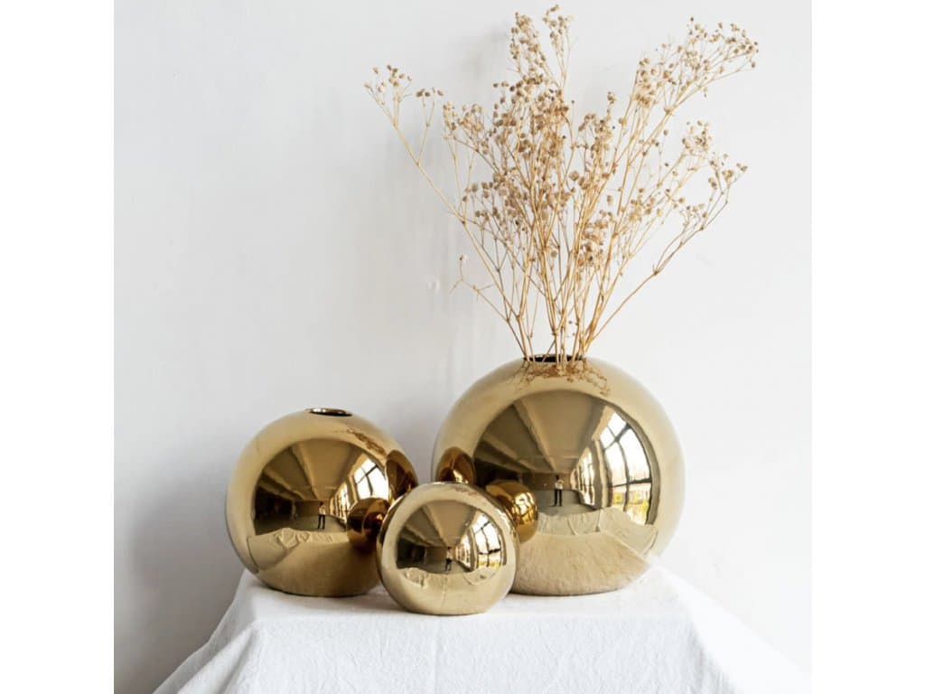 Zlatá koule Keramická váza