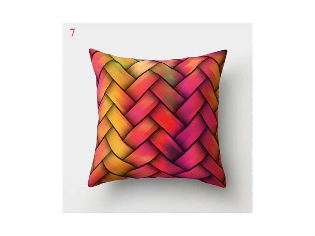 Duhový Povlak na polštář 45x45 typ 7