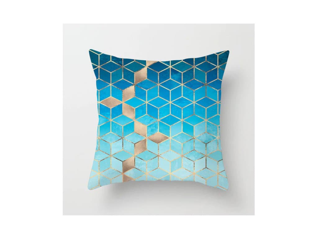 Povlak na polštář Abstraktní geometrický 45x45 typ 4