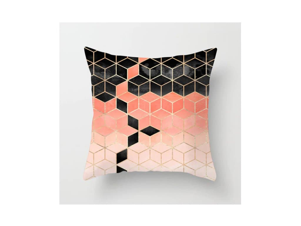 Povlak na polštář Abstraktní geometrický 45x45 typ 8