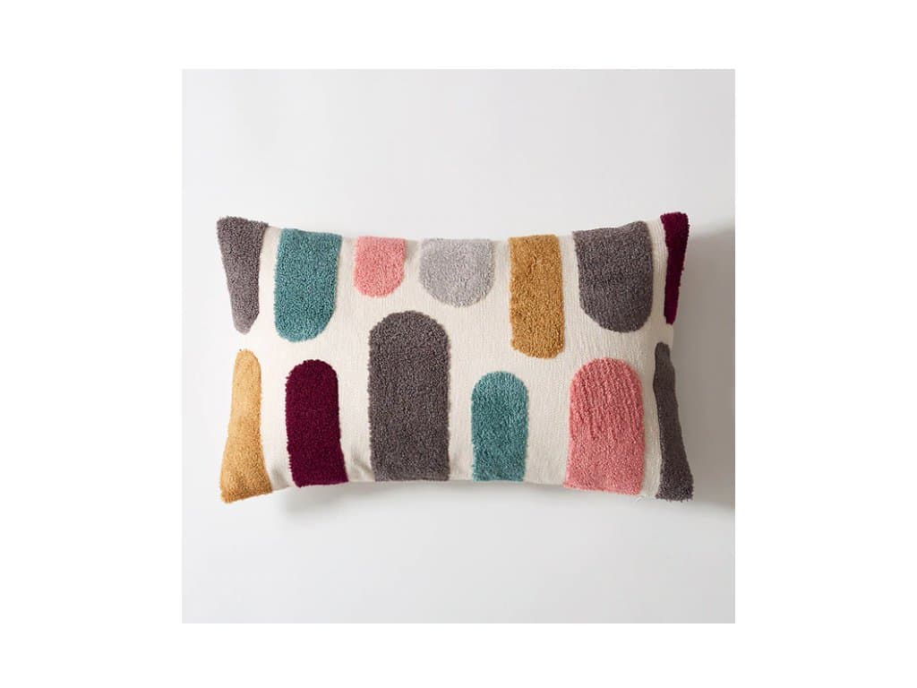 Povlak na polštář Roztomilé tečky Výšivka 30x50 typ 4