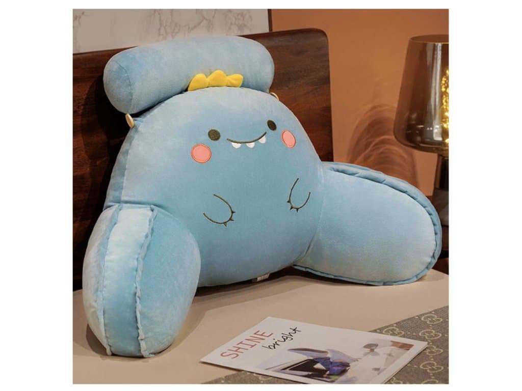 Trojúhelníkový polštář Měkká zádová opěrka Dinosaur