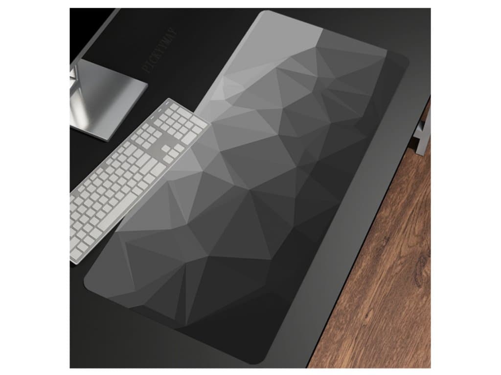 Herní podložka pod myš černobílá