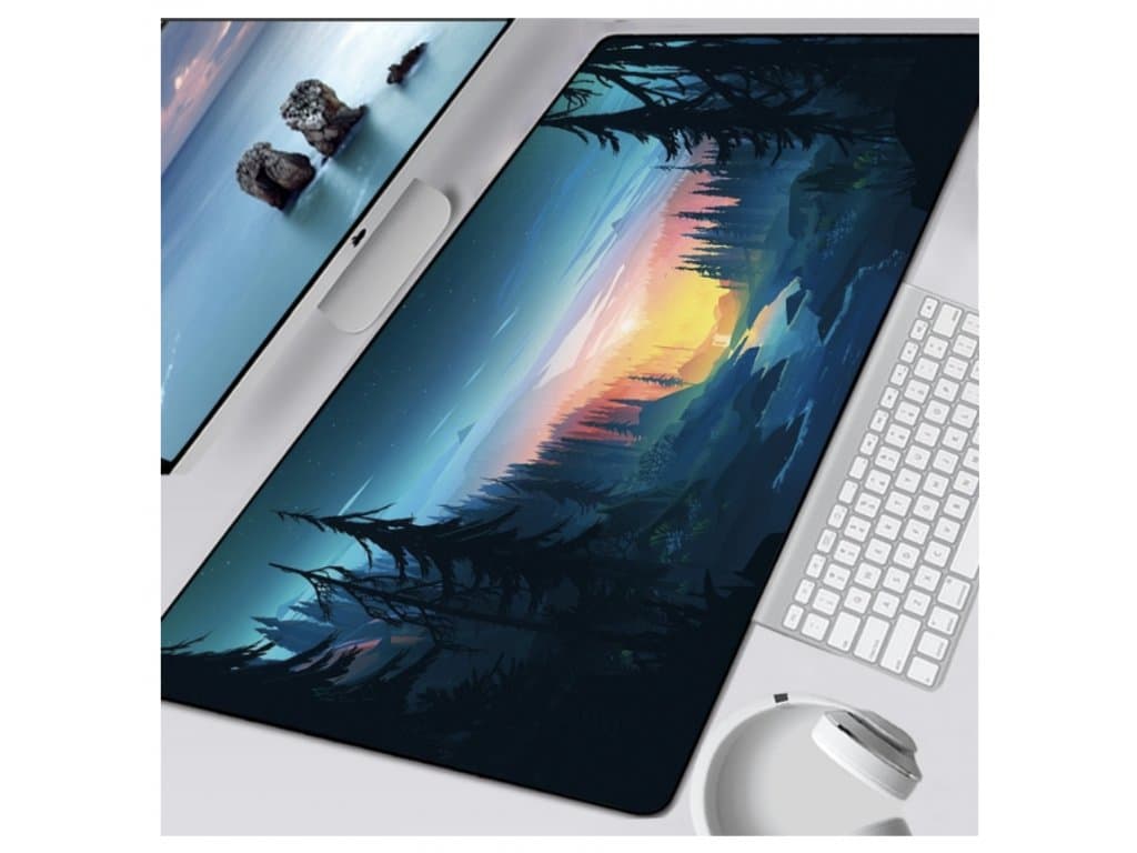 Laptop Gamer Podložka pod myš krajina řeka západ