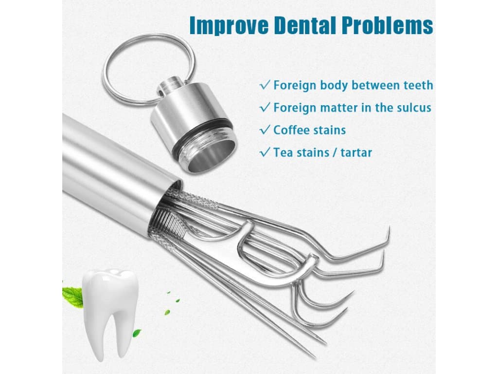 Párátka Zubní nit Čistič zubů