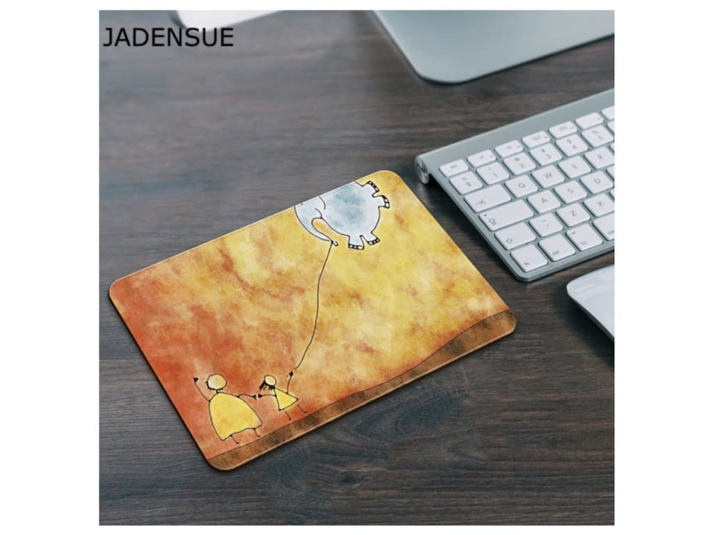 Podložka pod myš oranžová slon