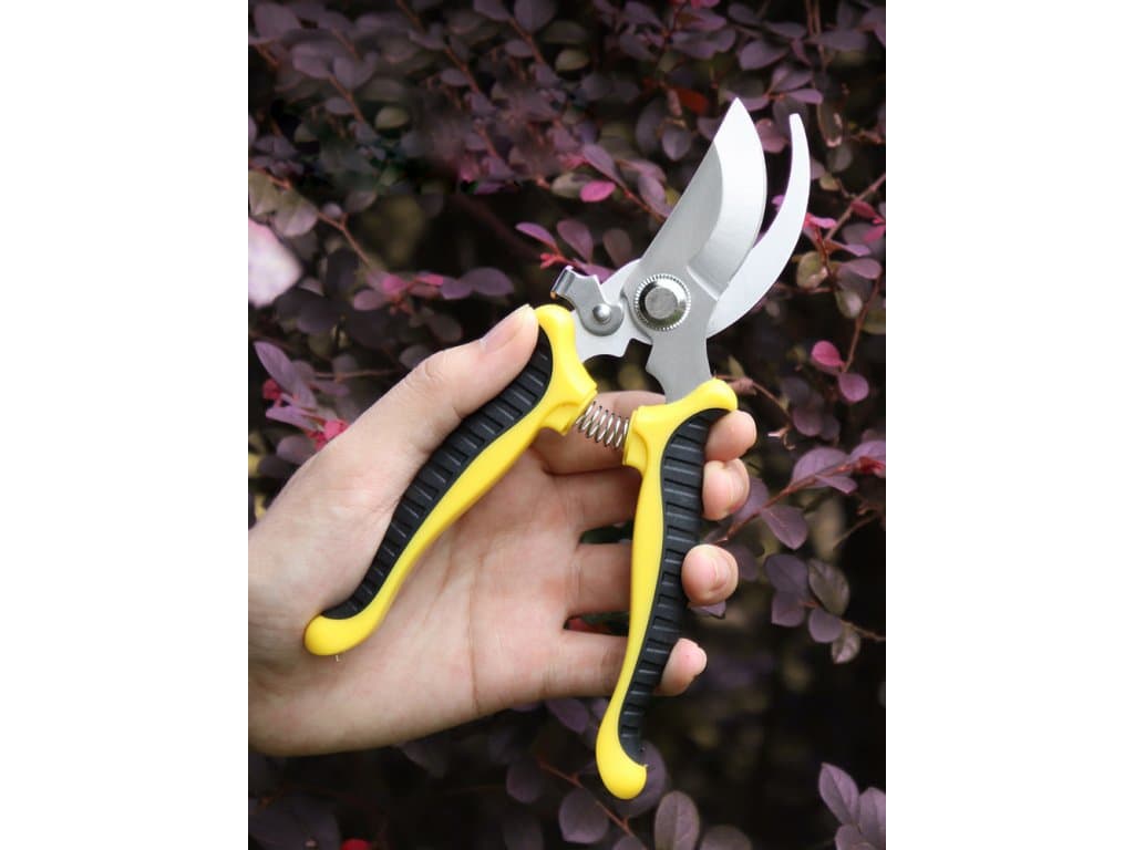 Zahradnické nůžky Ruční nůžky žluté