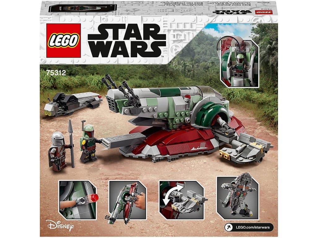 LEGO 75312 Star Wars Stavebnice Boba Fetts Starship™
